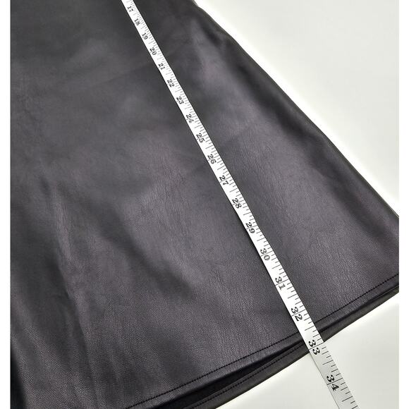 Victoria's Secret Women's S Black Faux Leather Mini Dress NWT - Picture 5 of 6